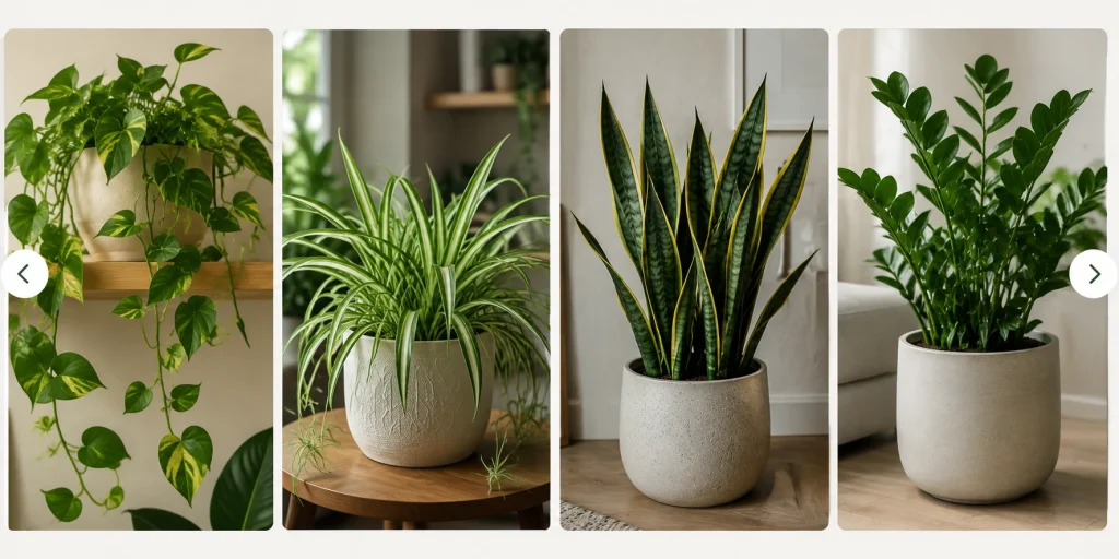 les plantes vertes les plus faciles à entretenir